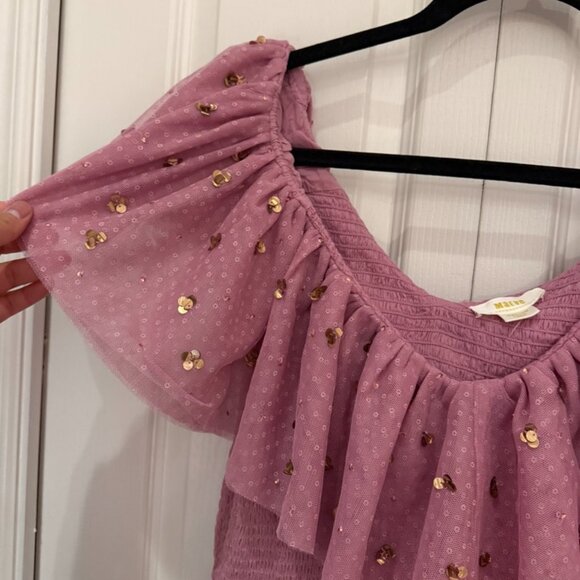 NEW Maeve Anthropologie smocked blouse - Picture 3 of 11